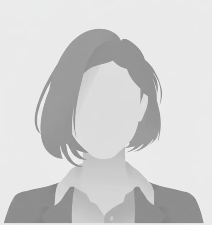 Example white background passport-style photo